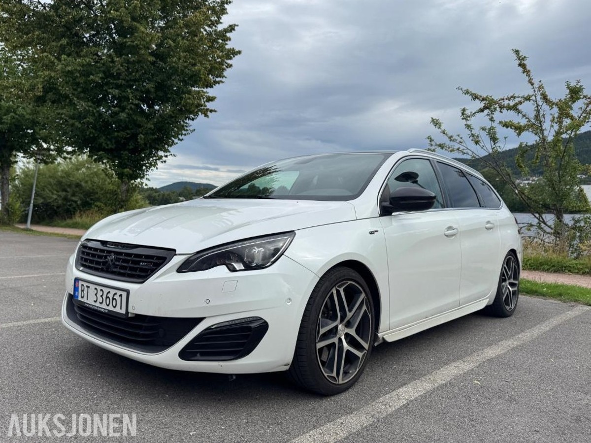 2015 Peugeot 308 SW GT 2.0D 181hk Automat Skinninteriør S+V Dekk