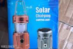4 stk. helt nye GSH-9399 Solar Charging Camping Light 2026