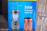 4 stk. helt nye GSH-9399 Solar Charging Camping Light 2026