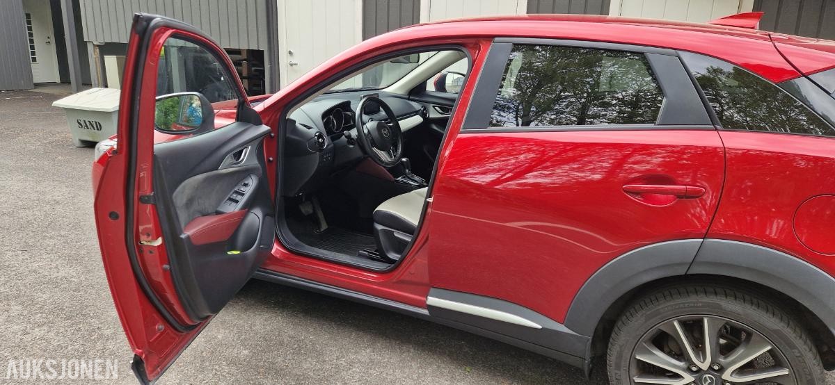 2016 Mazda CX-3 2.0 150hk AWD, 103700km, Automat, Ryggekamera, S+V dekk
