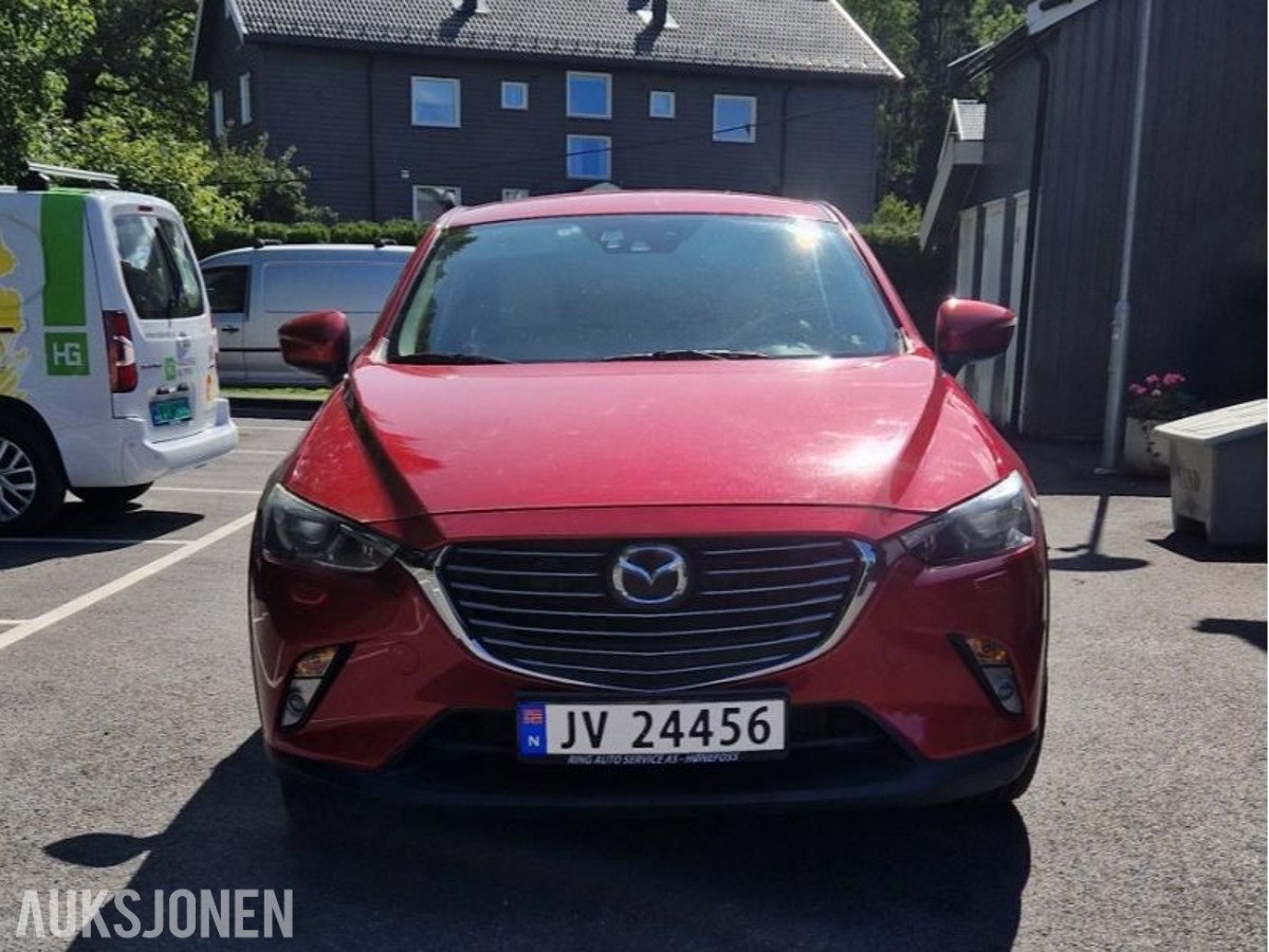 2016 Mazda CX-3 2.0 150hk AWD, 103700km, Automat, Ryggekamera, S+V dekk