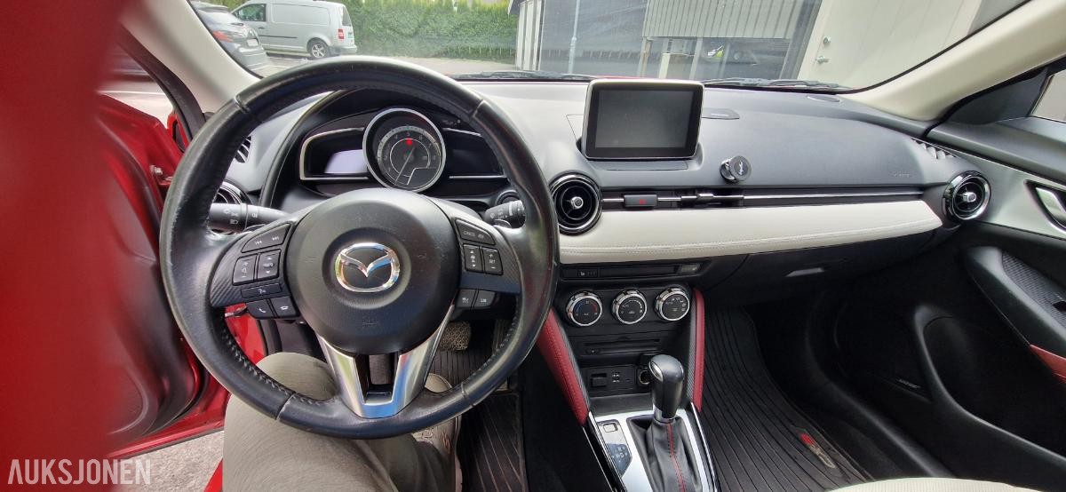2016 Mazda CX-3 2.0 150hk AWD, 103700km, Automat, Ryggekamera, S+V dekk