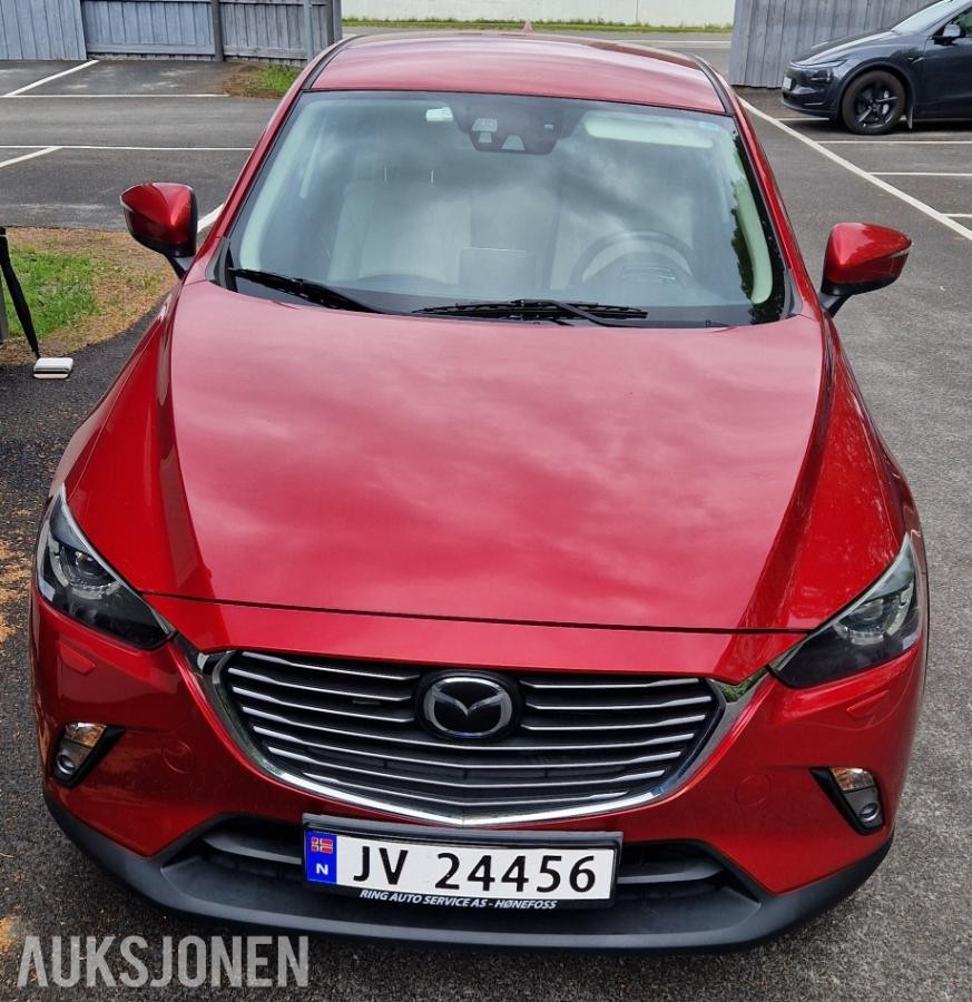 2016 Mazda CX-3 2.0 150hk AWD, 103700km, Automat, Ryggekamera, S+V dekk
