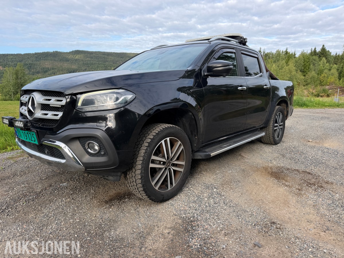 2018 Mercedes-Benz X-Klasse, X250/4X4/AUTOMAT/CRUISE/DAB/KAMERA/AUTOMAT/H.FESTE/LED TAK/FORAN/BAK/S+V DEKK
