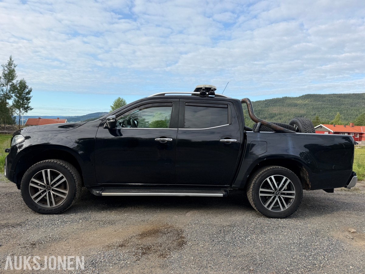 2018 Mercedes-Benz X-Klasse, X250/4X4/AUTOMAT/CRUISE/DAB/KAMERA/AUTOMAT/H.FESTE/LED TAK/FORAN/BAK/S+V DEKK