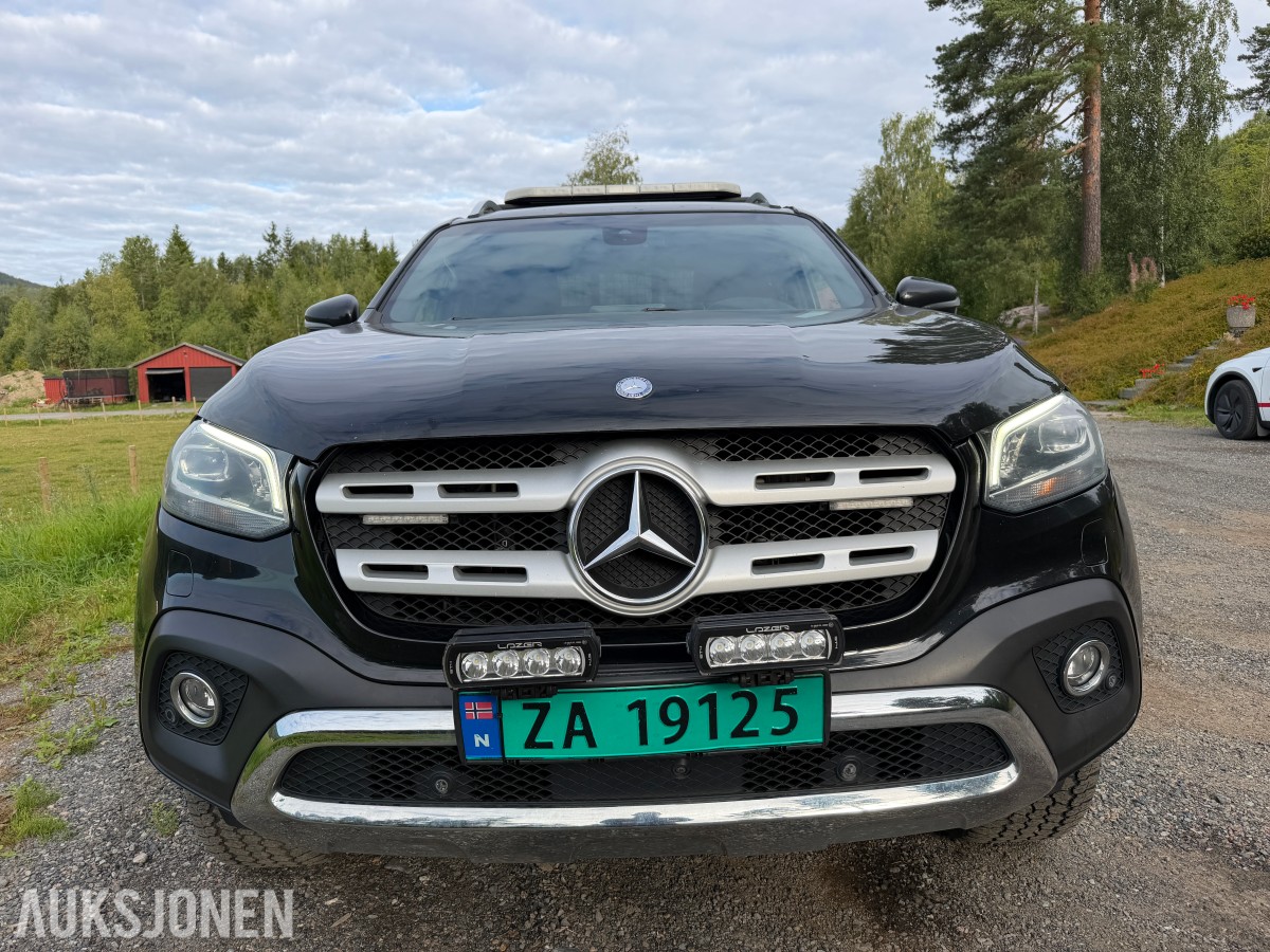 2018 Mercedes-Benz X-Klasse, X250/4X4/AUTOMAT/CRUISE/DAB/KAMERA/AUTOMAT/H.FESTE/LED TAK/FORAN/BAK/S+V DEKK