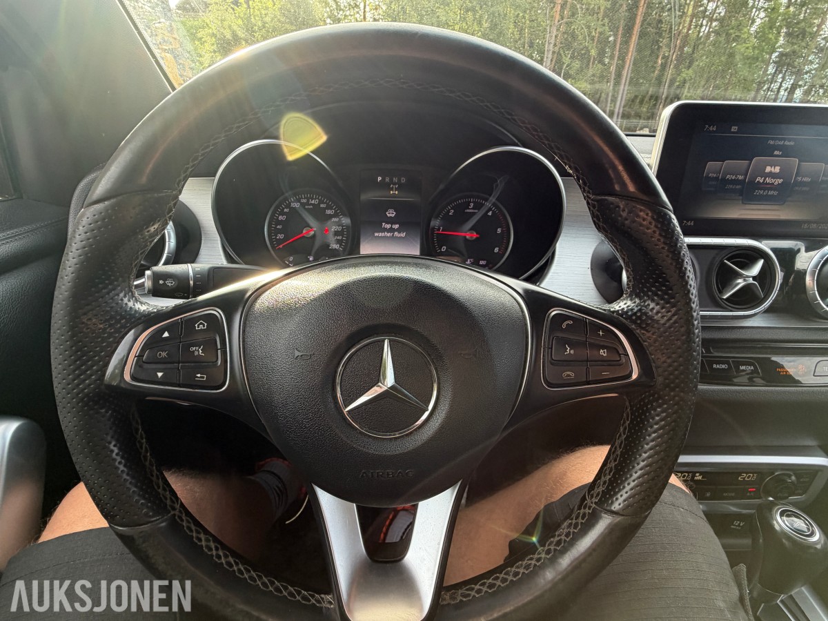 2018 Mercedes-Benz X-Klasse, X250/4X4/AUTOMAT/CRUISE/DAB/KAMERA/AUTOMAT/H.FESTE/LED TAK/FORAN/BAK/S+V DEKK