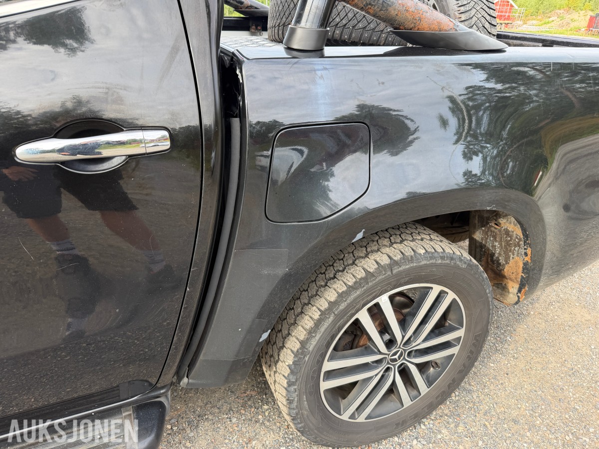 2018 Mercedes-Benz X-Klasse, X250/4X4/AUTOMAT/CRUISE/DAB/KAMERA/AUTOMAT/H.FESTE/LED TAK/FORAN/BAK/S+V DEKK