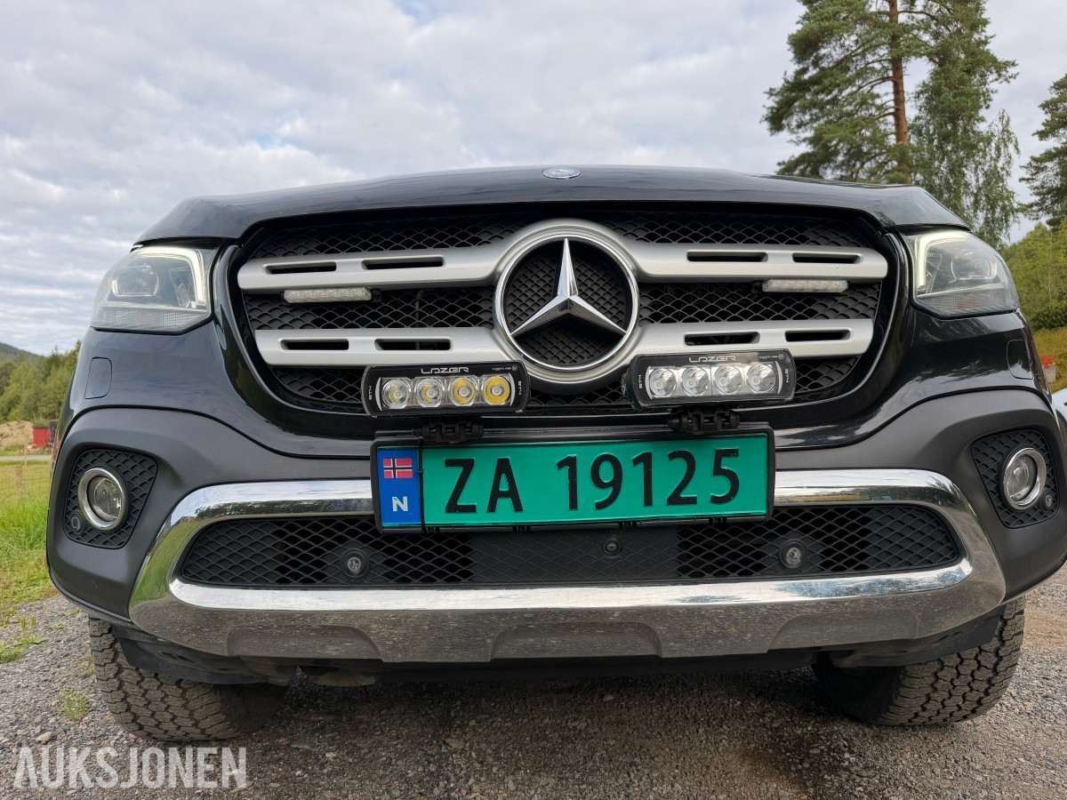 2018 Mercedes-Benz X-Klasse, X250/4X4/AUTOMAT/CRUISE/DAB/KAMERA/AUTOMAT/H.FESTE/LED TAK/FORAN/BAK/S+V DEKK