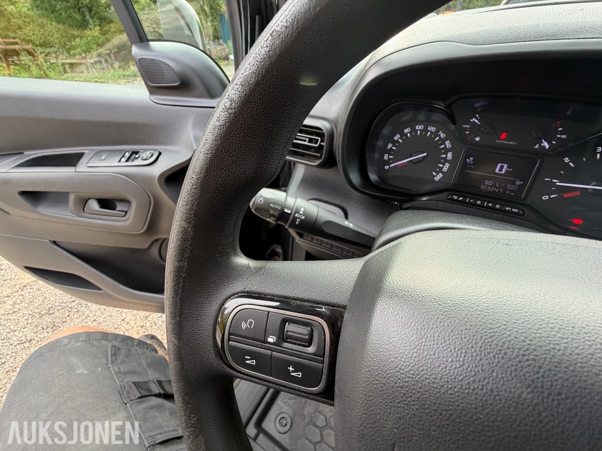 2019 Citroen Berlingo BlueHDI 100hk L1 / H.feste / Varebilinnredning