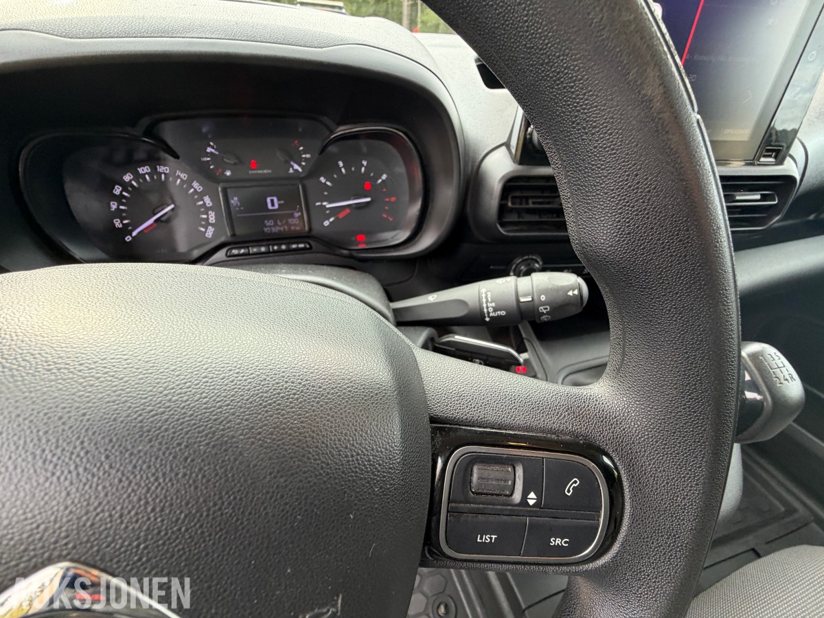 2019 Citroen Berlingo BlueHDI 100hk L1 / H.feste / Varebilinnredning