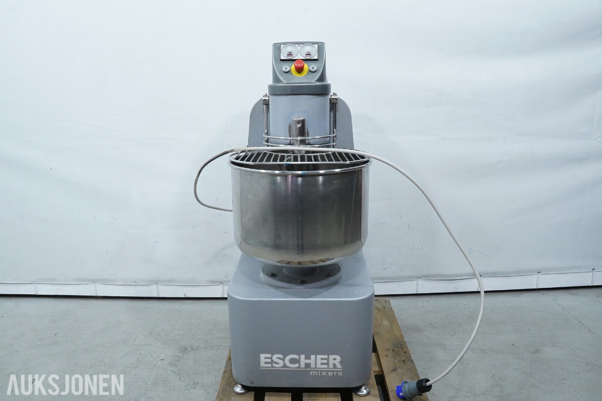 2019 Escher M1-40 spiralblander 40 kg / 62 liter
