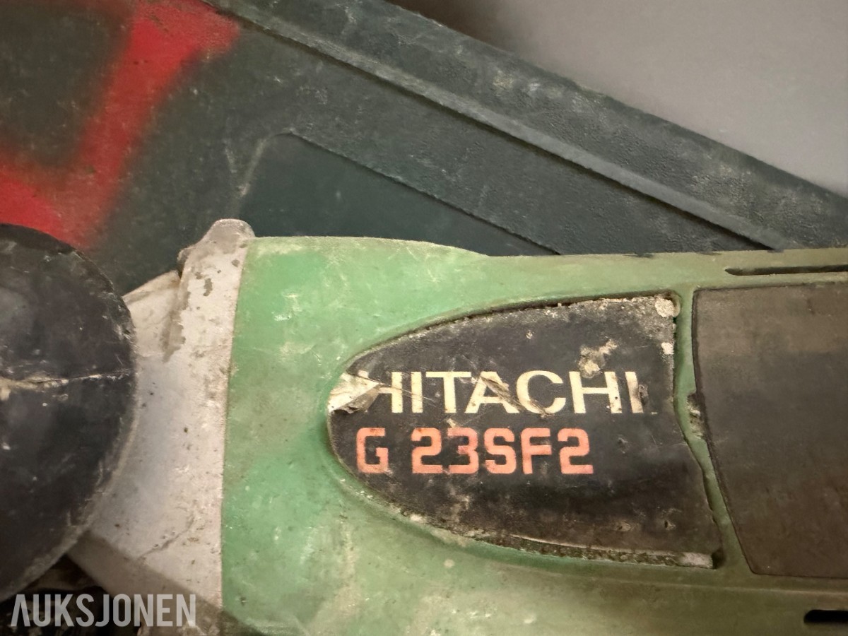 Hitachi / Dewalt Vinkelsliper og Bajonettsag