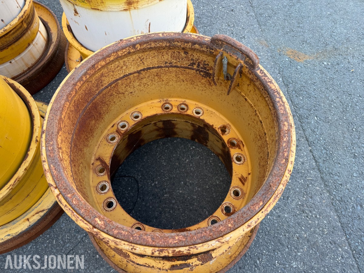6 stk. felger til Volvo A45 dumper