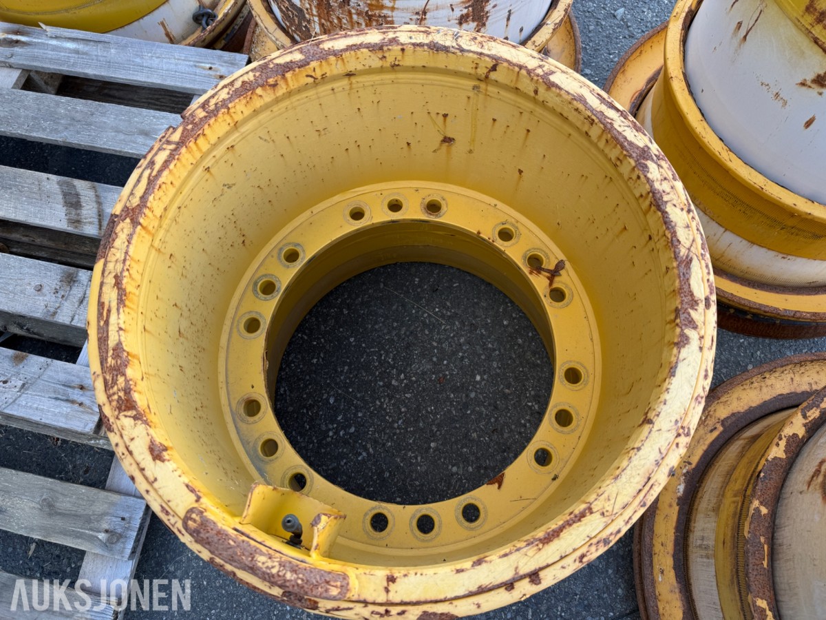 6 stk. felger til Volvo A45 dumper