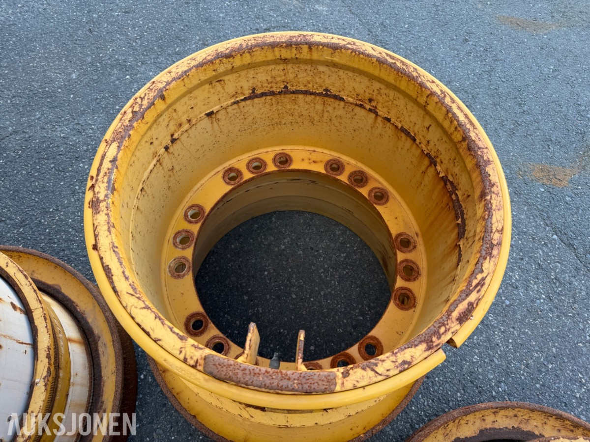 6 stk. felger til Volvo A45 dumper