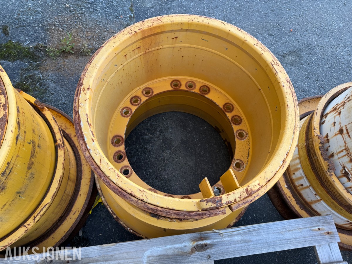 6 stk. felger til Volvo A45 dumper