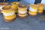 6 stk. felger til Volvo A45 dumper