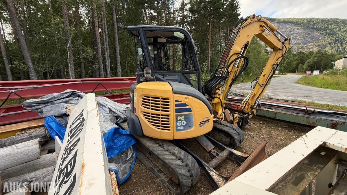 2006 Komatsu PC50MR-2 minigraver 4500t m/ skuffe – Rep Objekt/delemaskin