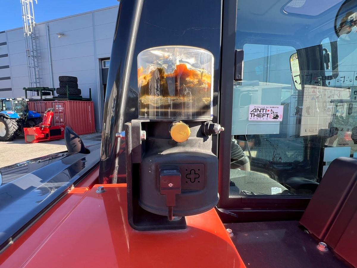 2024 Kubota KX085-5 EC209, 3 skuffer, sentralsmøring, dieselfyllepumpe