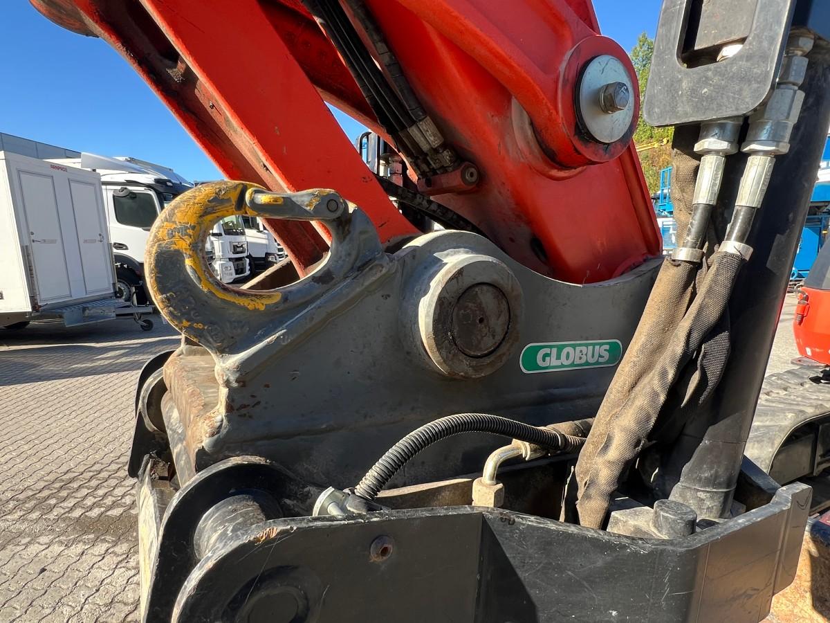 2024 Kubota KX085-5 EC209, 3 skuffer, sentralsmøring, dieselfyllepumpe
