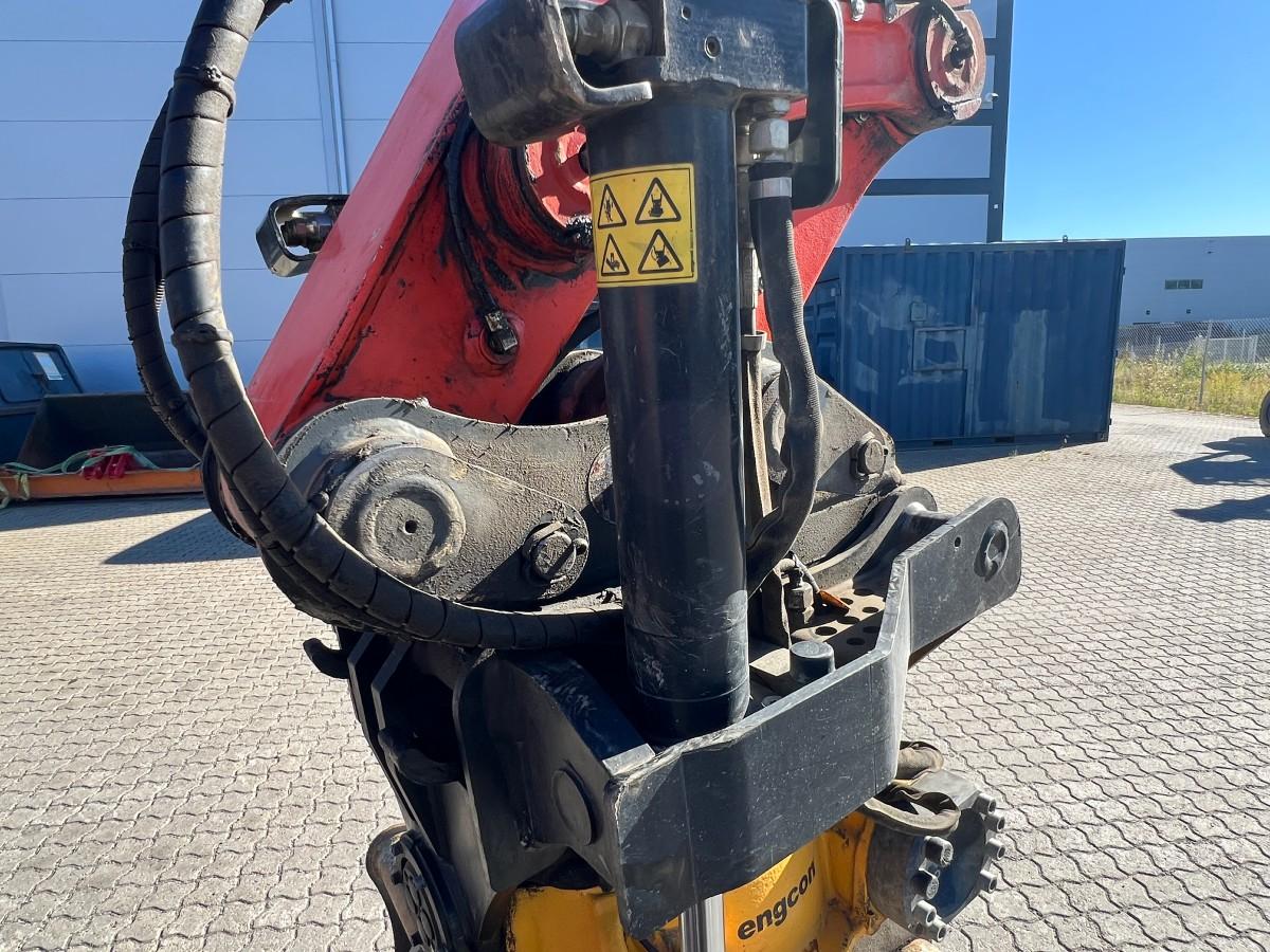 2024 Kubota KX085-5 EC209, 3 skuffer, sentralsmøring, dieselfyllepumpe