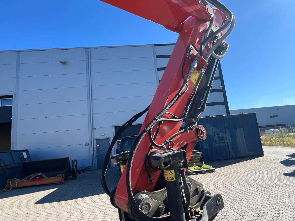 2024 Kubota KX085-5 EC209, 3 skuffer, sentralsmøring, dieselfyllepumpe
