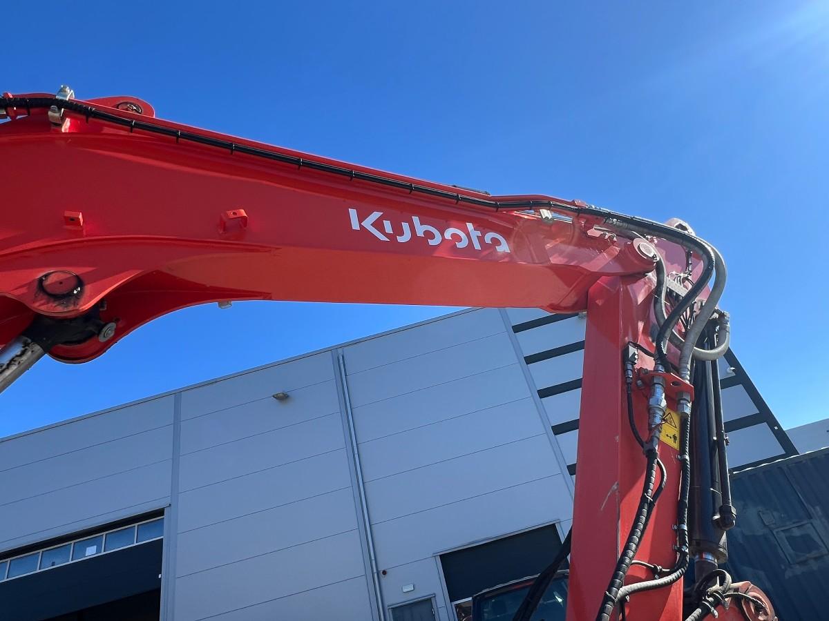 2024 Kubota KX085-5 EC209, 3 skuffer, sentralsmøring, dieselfyllepumpe