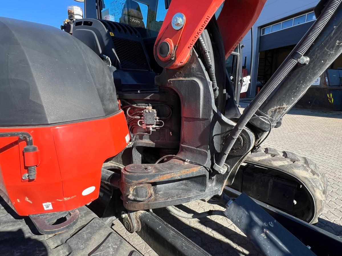 2024 Kubota KX085-5 EC209, 3 skuffer, sentralsmøring, dieselfyllepumpe