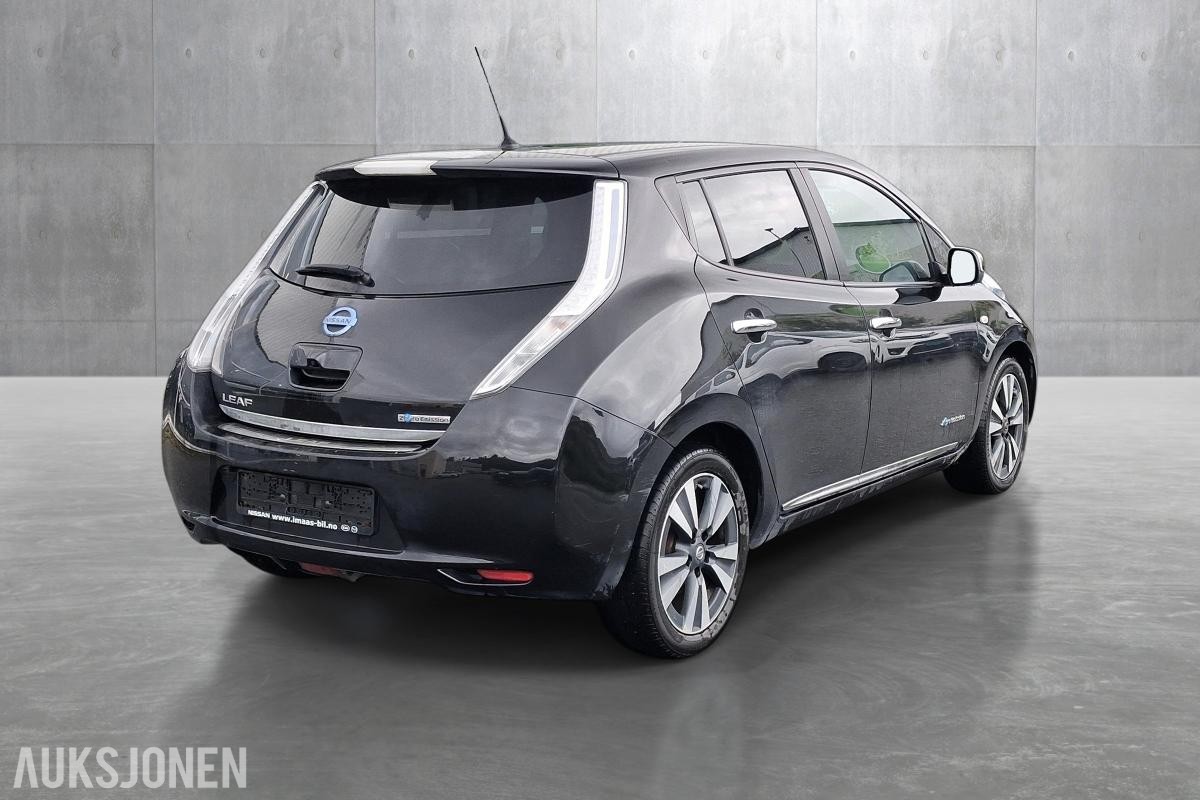 2016 Nissan Leaf, 30kWh, 247842 km, Eu godkjent til 10.09.2026