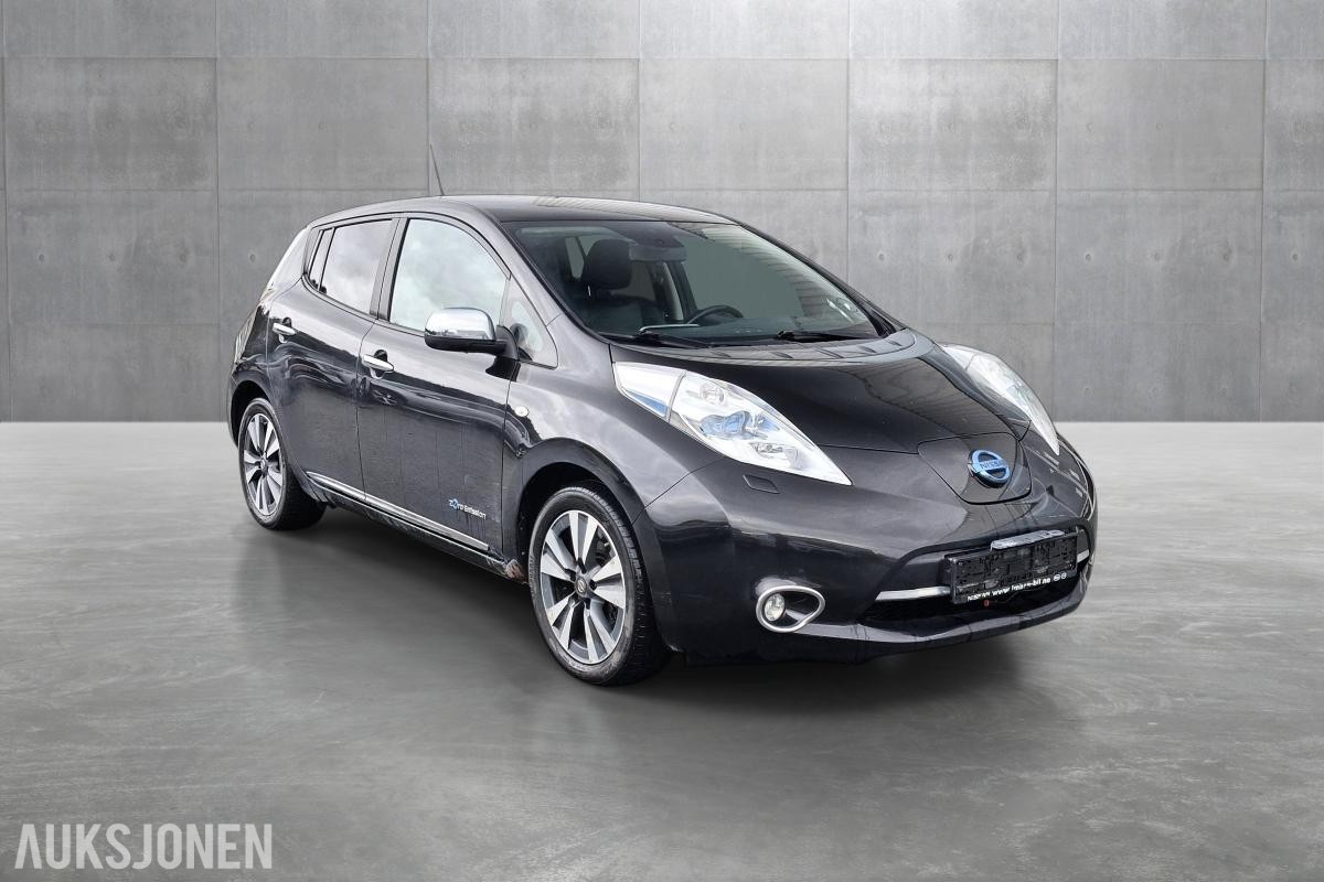 2016 Nissan Leaf, 30kWh, 247842 km, Eu godkjent til 10.09.2026