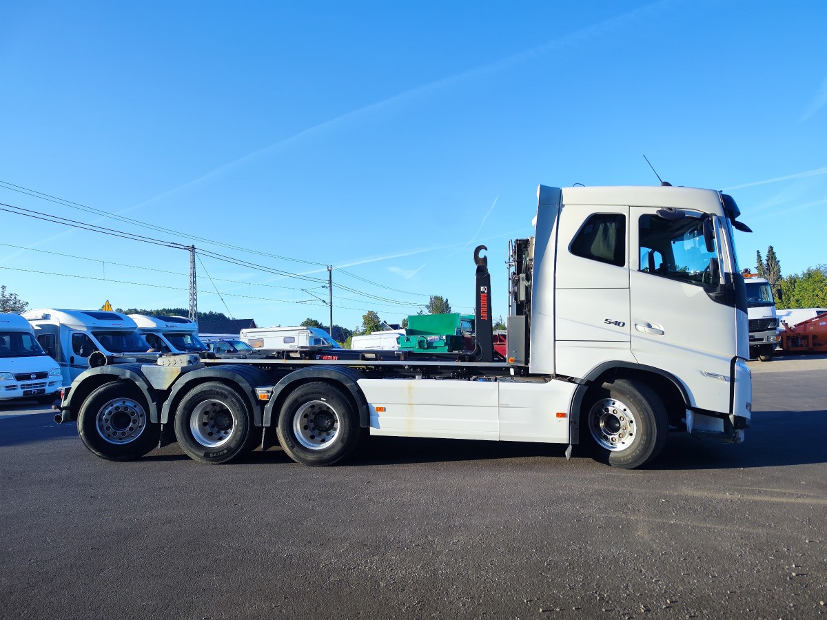2022 Volvo FH540 4-akslet krokbil – Hiab MULTILIFT 24SL58 – 173 228 km