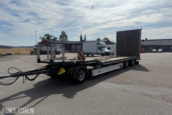 2021 Fliegl-Nor DTS 300 maskinslep – 3 akslet – 30 tonn