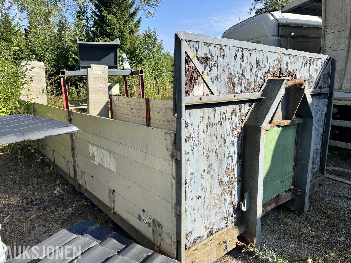 Krokflak /m ramper