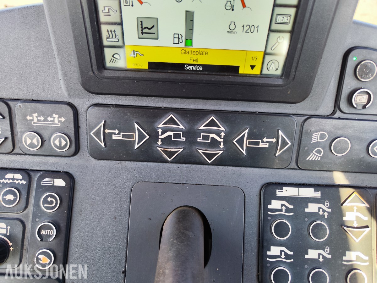 2016 Caterpillar AP300F asfaltutlegger – Cat SE34V – 5 728 timer