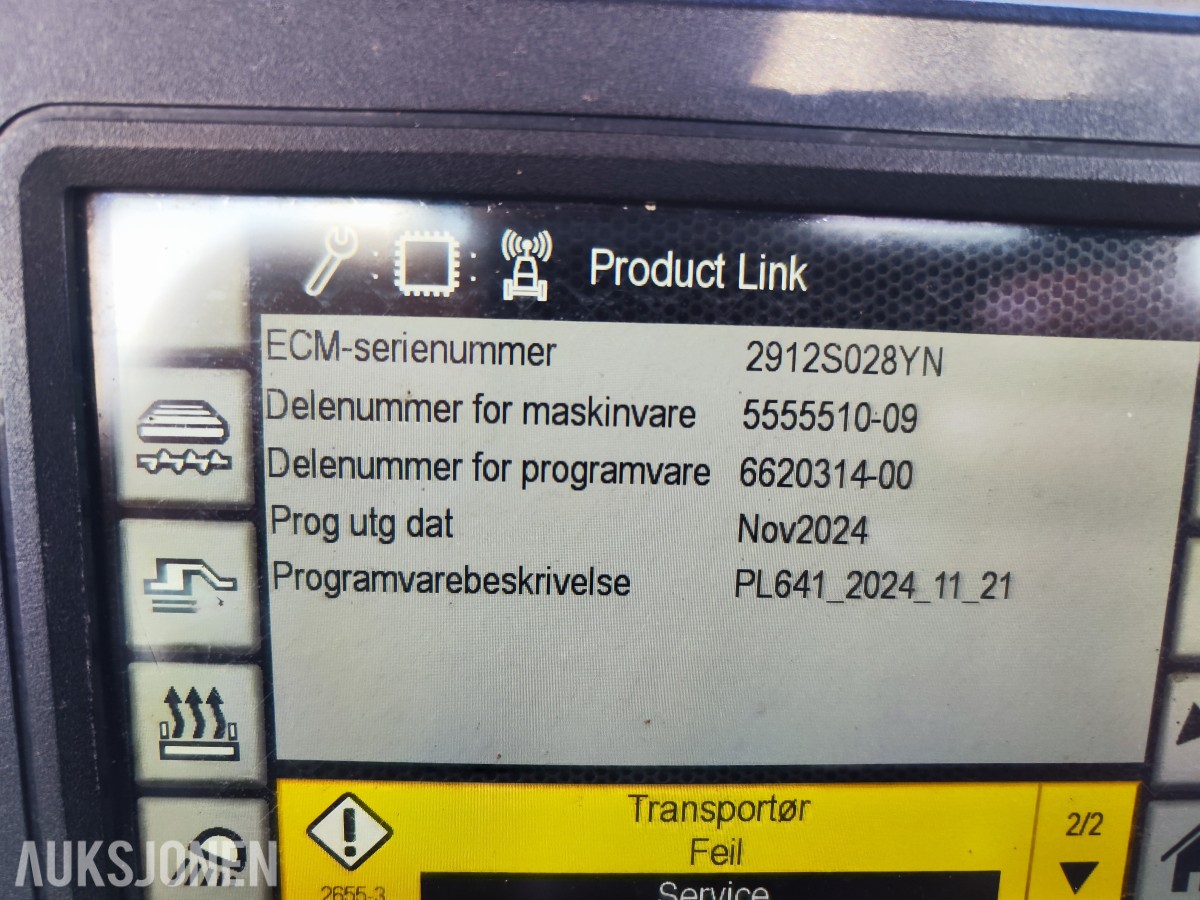 2016 Caterpillar AP300F asfaltutlegger – Cat SE34V – 5 728 timer