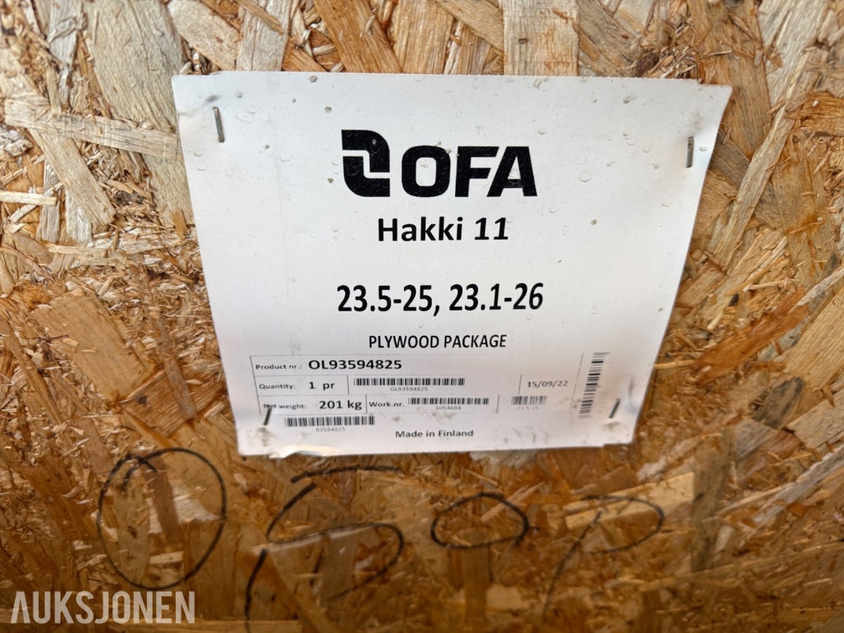 Hjulkjetting / anleggskjetting – 1 stk. antatt