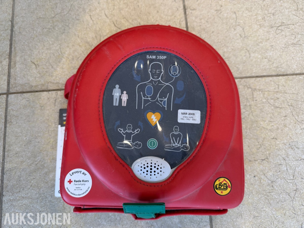 HeartSine SAM 350P hjertestarter / AED