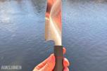 48 TIMERS AUKSJON -  Senko 67-lags Damaskus Kiritsuke + Sashimi-kniv