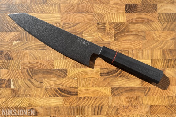48 TIMERS AUKSJON - Senko 67-lags Damaskus Kiritsuke + Sashimi-kniv
