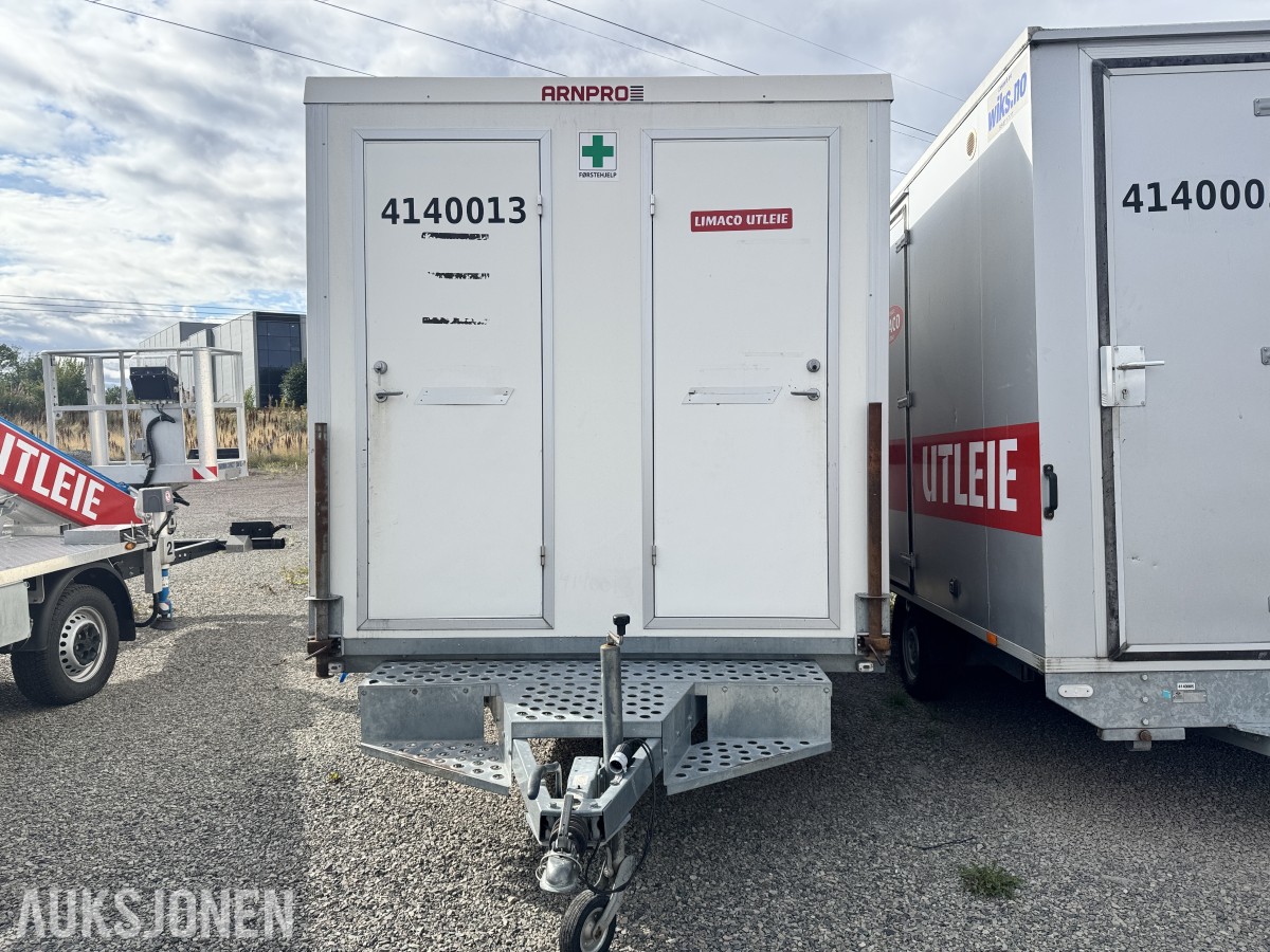 ARNPRO mannskapsbrakke med WC
