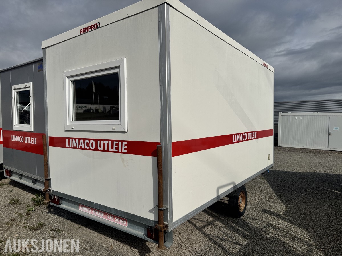 ARNPRO mannskapsbrakke med WC