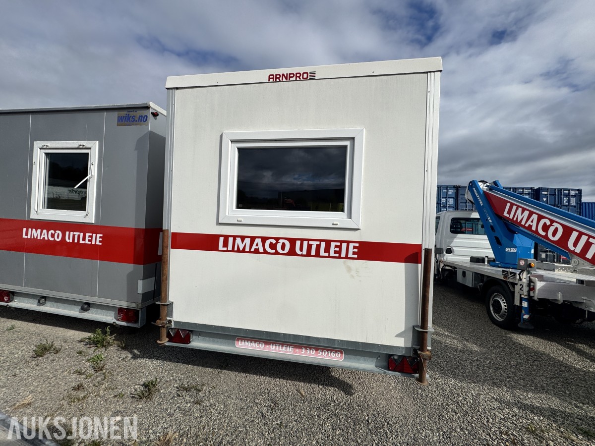 ARNPRO mannskapsbrakke med WC