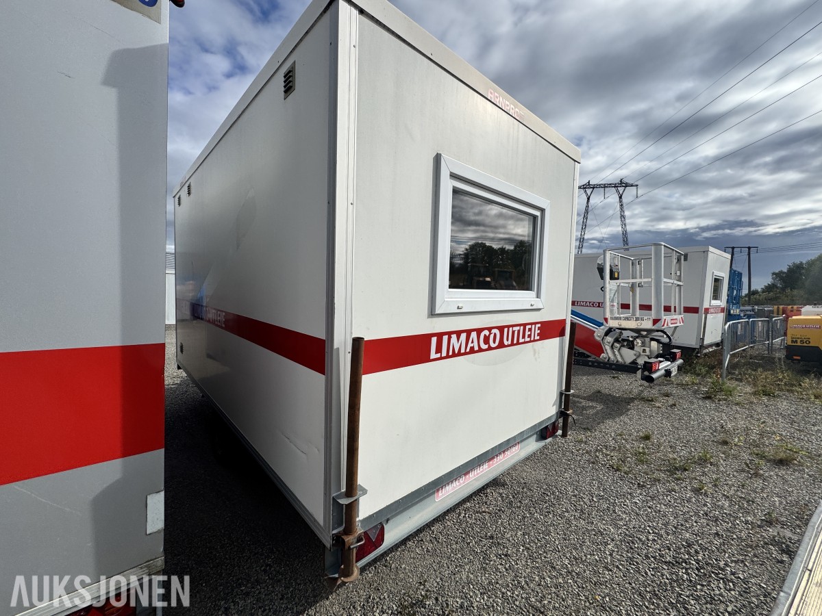 ARNPRO mannskapsbrakke med WC