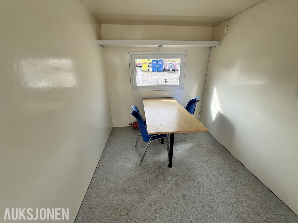 ARNPRO mannskapsbrakke med WC