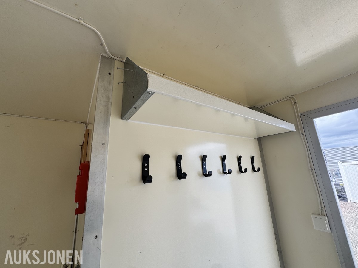 ARNPRO mannskapsbrakke med WC