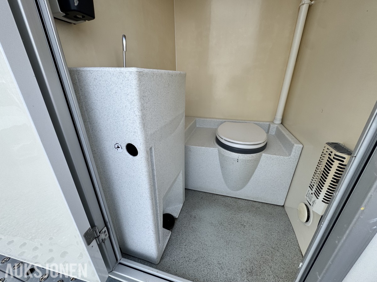 ARNPRO mannskapsbrakke med WC