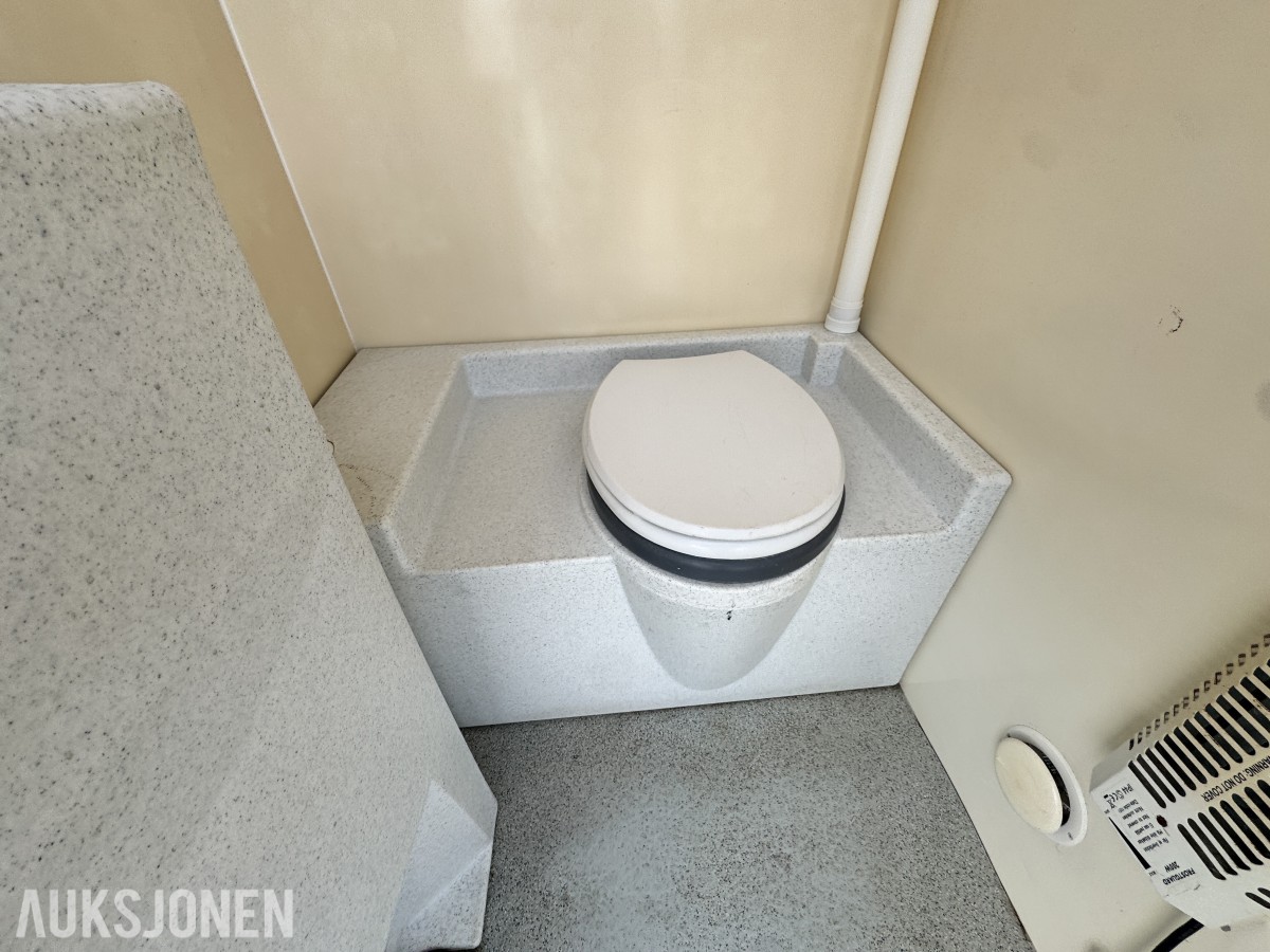 ARNPRO mannskapsbrakke med WC