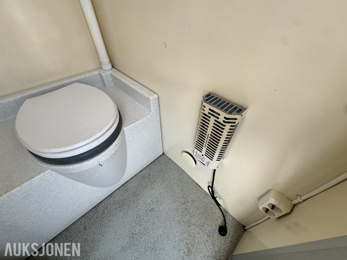 ARNPRO mannskapsbrakke med WC