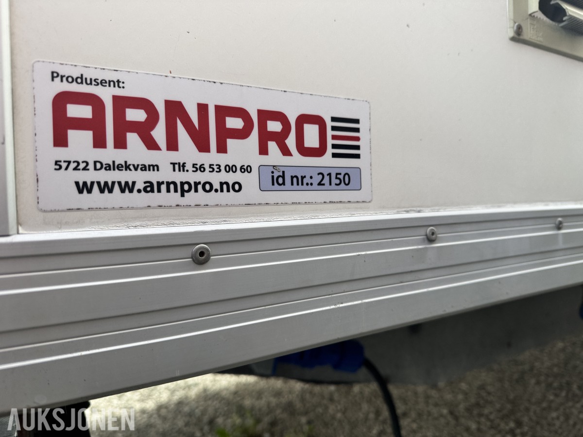 ARNPRO mannskapsbrakke med WC